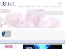 Tablet Screenshot of lhas.net